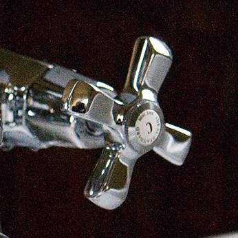 Antique style bath taps, olive branch, armitage shanks victorian style bath taps